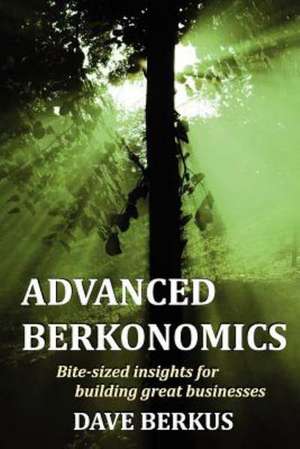 Advanced Berkonomics de Dave Berkus