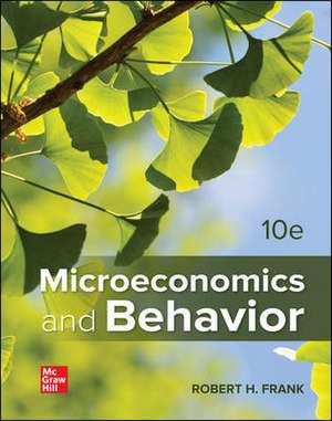 Microeconomics and Behavior de Robert Frank