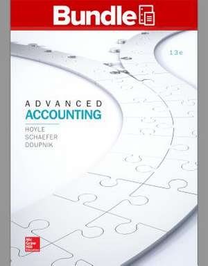 Gen Combo Advanced Accounting; Connect Access Card de Joe Ben Hoyle