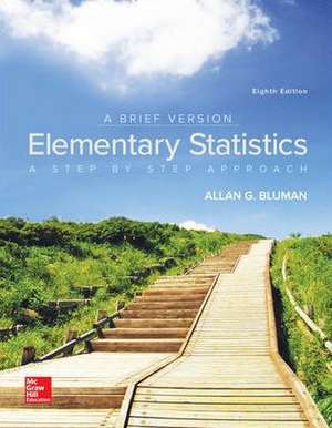 Loose Leaf Elementary Statistics de Allan G. Bluman