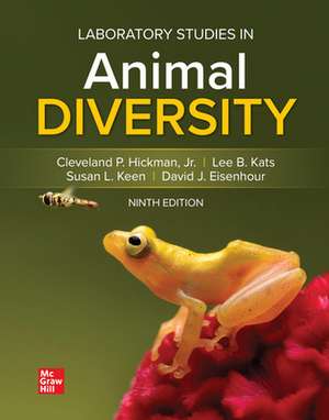 Laboratory Studies for Animal Diversity de Jr. Cleveland Hickman