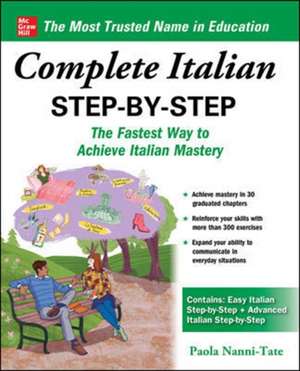 Complete Italian Step-by-Step de Paola Nanni-Tate