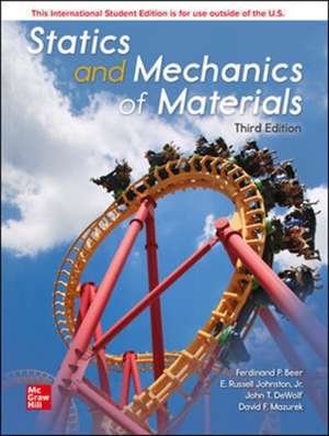 ISE Statics and Mechanics of Materials de Ferdinand Beer