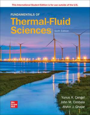 Fundamentals of Thermal-Fluid Sciences ISE de Yunus Cengel