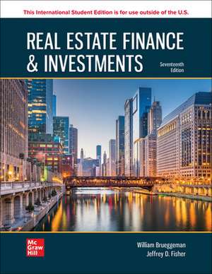 Real Estate Finance & Investments ISE de William Brueggeman