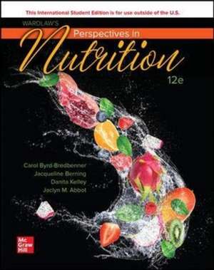 Wardlaw's Perspectives in Nutrition ISE de Carol Byrd-Bredbenner