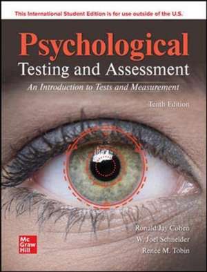 Psychological Testing and Assessment ISE de Ronald Jay Cohen