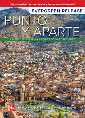 Punto y aparte: 2024 Release ISE de Sharon Foerster