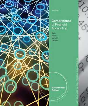 Cornerstones of Financial Accounting, International Edition (with 10K Report) de Don R. Hansen