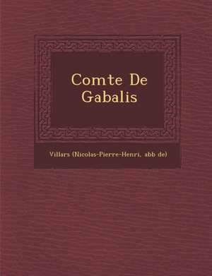 Comte de Gabalis de Abb Villars (Nicolas-Pierre-Henri