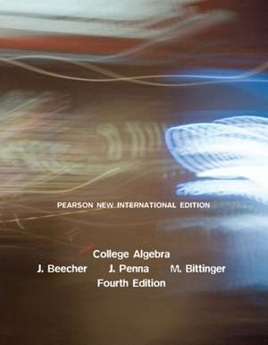 College Algebra de Judith A. Beecher