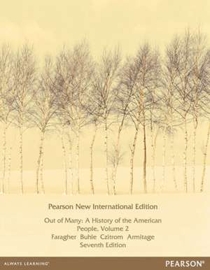 Faragher, J: Out of Many: Pearson New International Edition de Susan Armitage