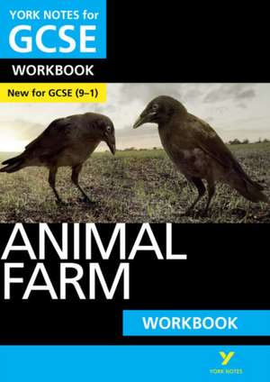 Animal Farm York Notes GCSE English Literature Workbook - for 2025, 2026 exams de David Grant