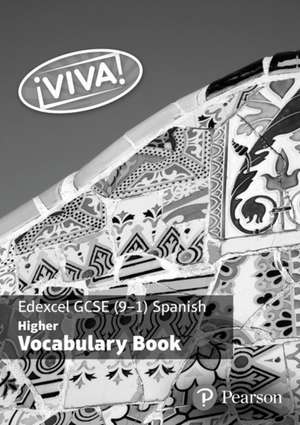 Viva! Edexcel GCSE Spanish Higher Vocab Book (pack of 8) de Penny Fisher