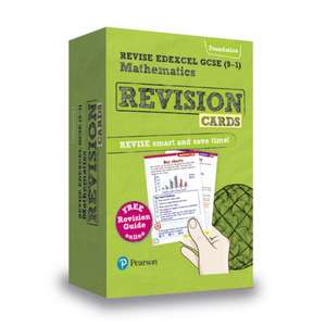 Pearson REVISE Edexcel GCSE Maths (Foundation): Revision Cards incl. online revision, quizzes and videos - for 2025 and 2026 exams de Harry Smith