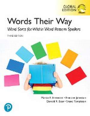 Word Study: Word Sorts for Within Word Pattern Spellers, Global Edition, 3rd edition de Donald Bear