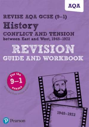 Pearson REVISE AQA GCSE History Conflict and tension between East and West, 1945-1972 Revision Guide and Workbook: for 2025 and 2026 exam incl. online revision and quizzes - for 2025 and 2026 exams de Paul Martin