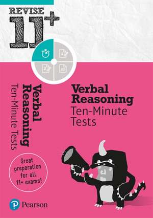 Purcell, S: Revise 11+ Verbal Reasoning Ten-Minute Tests de Susan Purcell