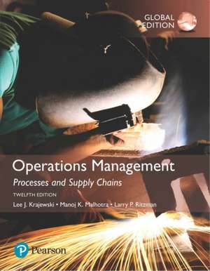 Krajewski, L: Operations Management: Processes and Supply Ch de Larry Ritzman