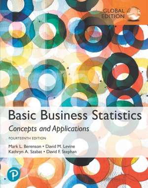 Basic Business Statistics, Global Edition de David Levine