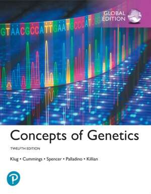 Concepts of Genetics plus Pearson MasteringGenetics with Pearson eText, Global Edition de William S. Klug