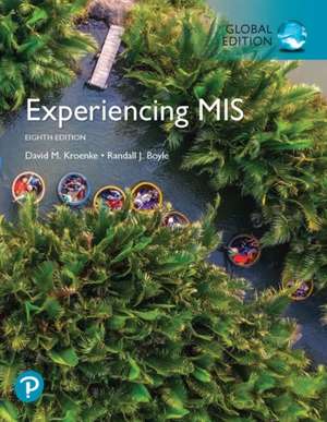 Experiencing MIS, Global Edition de David Kroenke