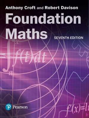 Foundation Maths de Anthony Croft