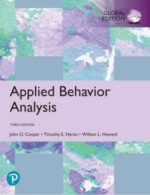 Applied Behavior Analysis, Global Edition de John Cooper