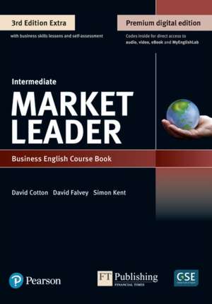 Market Leader 3e Extra Intermediate Course Book, eBook, QR, MEL & DVD Pack de Simon Kent