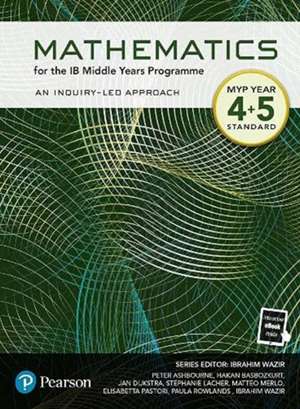 Pearson Mathematics for the Middle Years Programme Year 4+5
