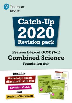 Pearson REVISE Edexcel GCSE Combined Science (Foundation): Revision Pack - for 2025 and 2026 exams de Catherine Wilson