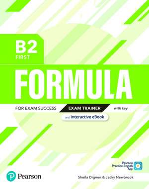 Formula B2 First Exam Trainer with key & eBook