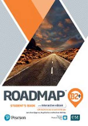 Roadmap B2+ Student's Book & Interactive eBook with Digital Resources & App de Pearson Education