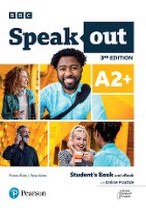 Speakout 3ed A2+ Student's Book and eBook with Online Practice de Pearson Education