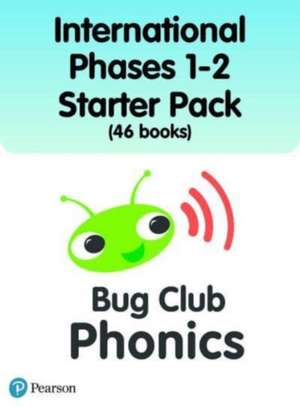 International Bug Club Phonics Phases 1-2 Starter Pack (46 books) de Carolyn Parry