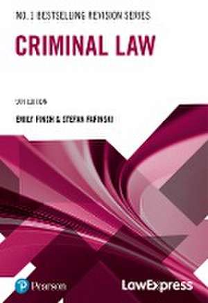 Law Express Revision Guide: Criminal Law de Emily Finch