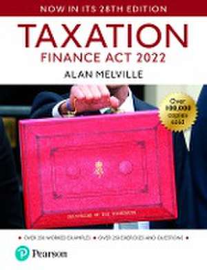 Taxation Finance Act 2022 de Alan Melville