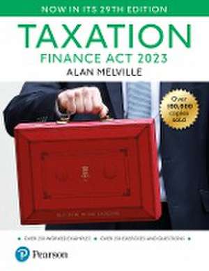 Taxation Finance Act 2023 de Alan Melville