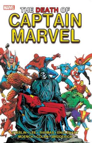 The Death of Captain Marvel de Jim Starlin