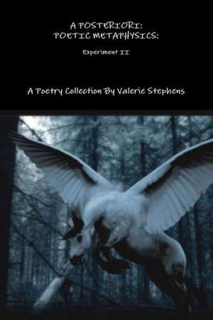 A Posteriori: An Experiment in Poetic Metaphysics II de Valerie Stephens