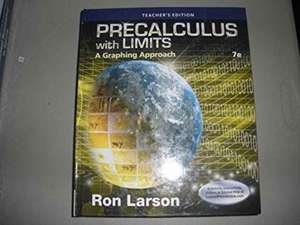 LARSON LARSON: AIE PRECALCULUS W LIMITS GRPHN de LARSON LARSON