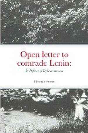 Open letter to comrade Lenin de Jamshid R. Davis