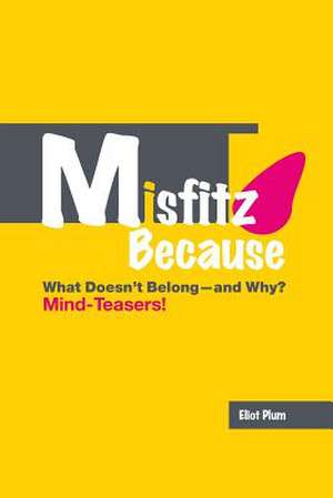 Misfitz Because: What Doesn't Belong-And Why? Mind-Teasers! de Eliot Plum