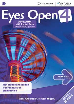 Eyes Open Level 4 Workbook with Online Practice (Dutch Edition) de Vicki Anderson