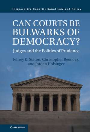 Can Courts be Bulwarks of Democracy?: Judges and the Politics of Prudence de Jeffrey K. Staton