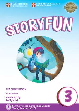 Storyfun Level 3 Teacher's Book with Audio de Karen Saxby