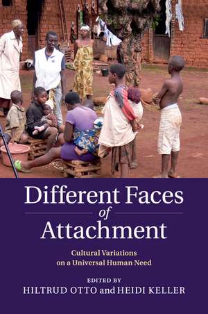 Different Faces of Attachment: Cultural Variations on a Universal Human Need de Hiltrud Otto