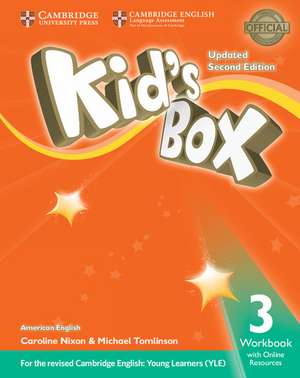 Kid's Box Level 3 Workbook with Online Resources American English de Caroline Nixon