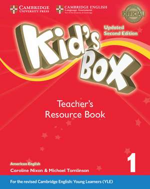 Kid's Box Level 1 Teacher's Resource Book with Online Audio American English de Caroline Nixon