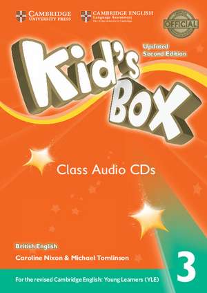 Kid's Box Level 3 Class Audio CDs (3) British English de Caroline Nixon